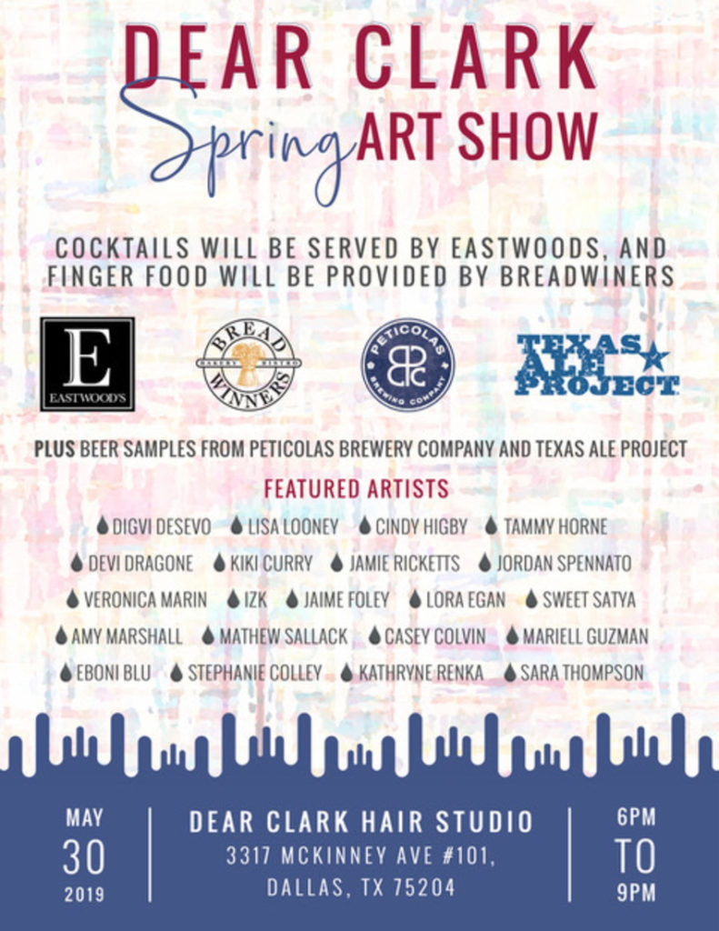 Dear Clark Spring Art Show May 30