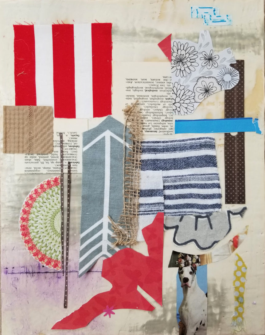 Encaustic Center workshops: Vintage Ephemera workshop May 31 & Textiles, Paper, Encaustic May 25