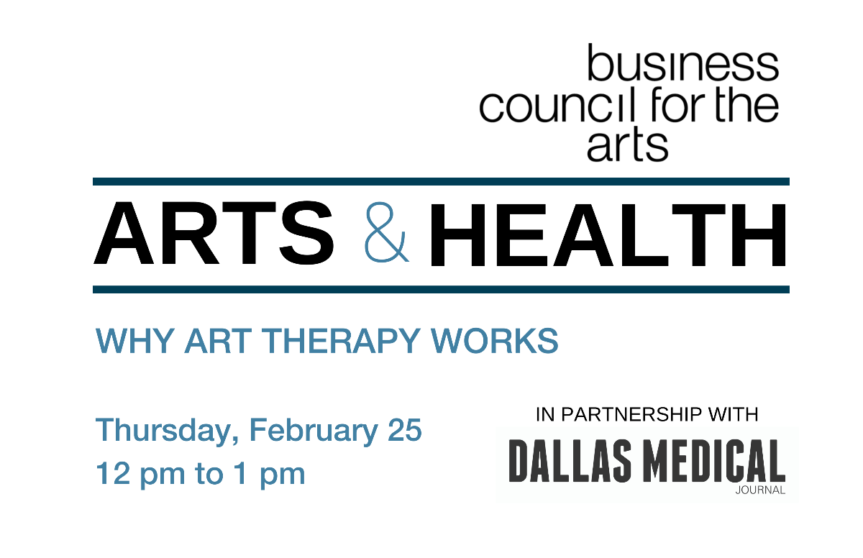 Arts & Health Webinar: Why Art Therapy Works!