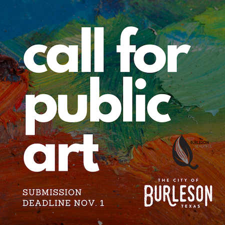 Call for public art at Bailey Lake in Burleson