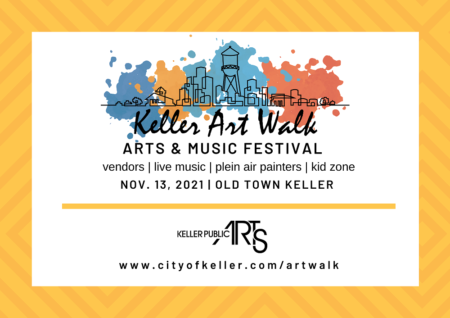 2021 Keller Art Walk call for artists