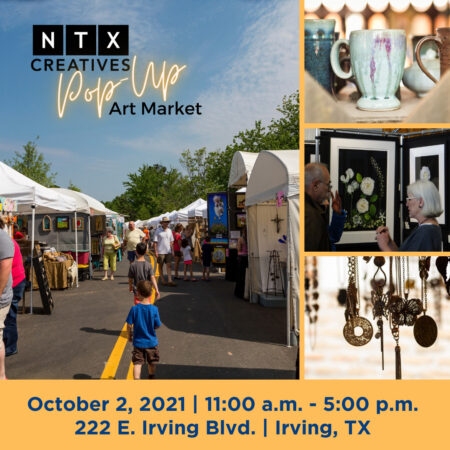 NTX Creatives Pop-Up Art Market Oct. 2