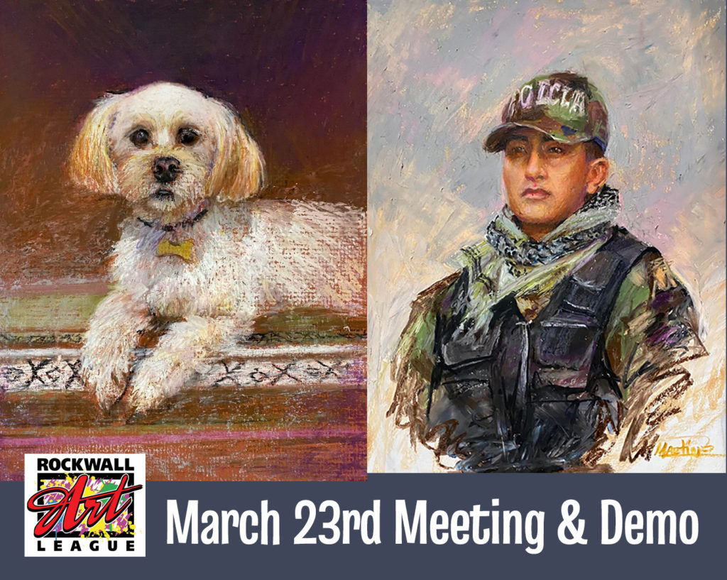 Katherine Martinez Oil Pastel Demo March 23rd