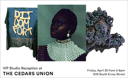 Cedars Union April programs: VIP Studio Reception & Art Law Basics