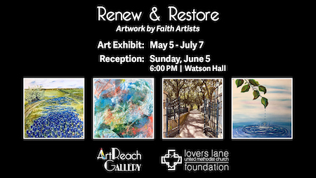 Faith Artists- Renew & Restore Exhibit