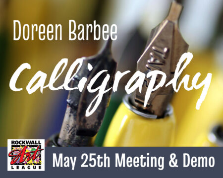 Doreen Barbee Calligraphy Demo May 25