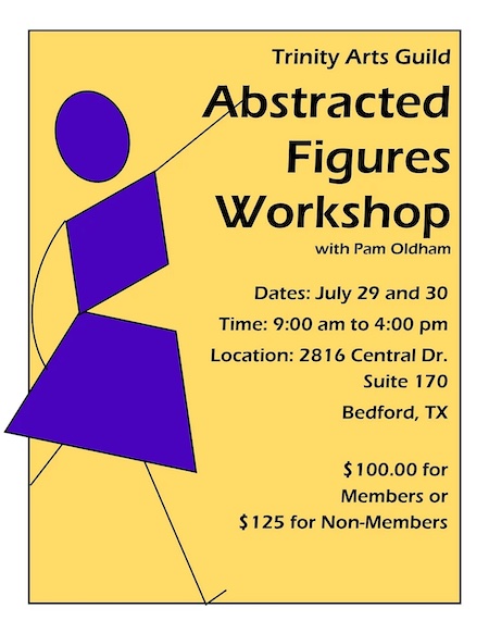 Abstracted Figures Workshop July 29 & 30 with Pam Oldham