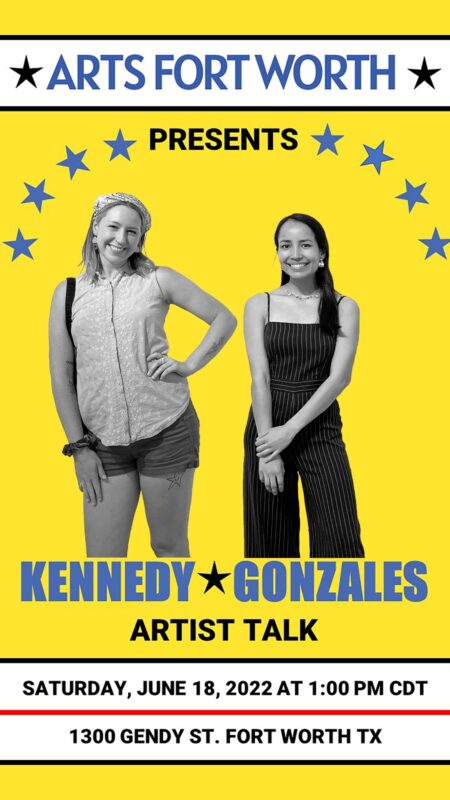 Artist Talk with Claire Kennedy & Victoria Gonzales June 18