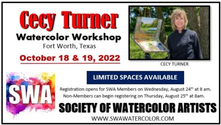 Cecy Turner Watercolor Workshop