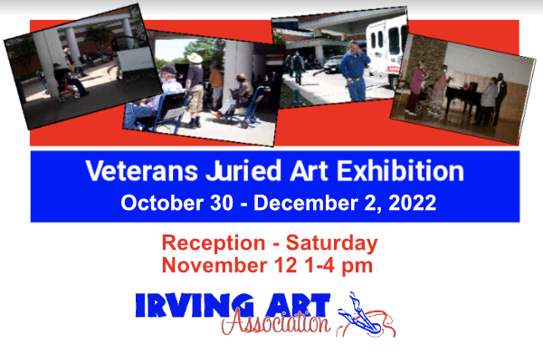 IAA Veterans Juried Art Exhibition – Reception Nov. 12