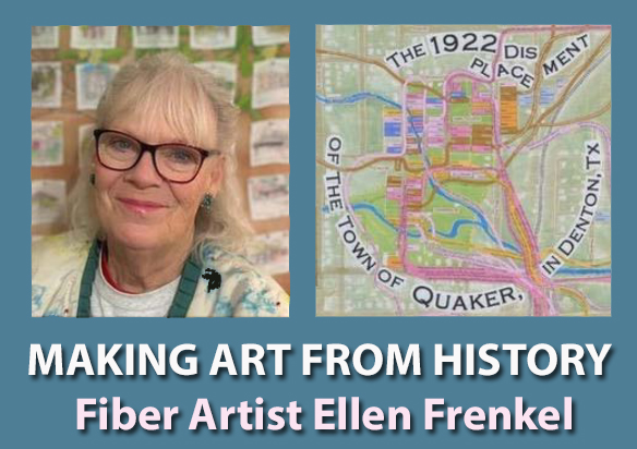 MAKING ART FROM HISTORY with Fiber Artist Ellen Frenkel