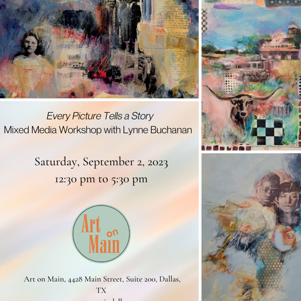 Every Picture Tells a Story – Mixed Media Workshop