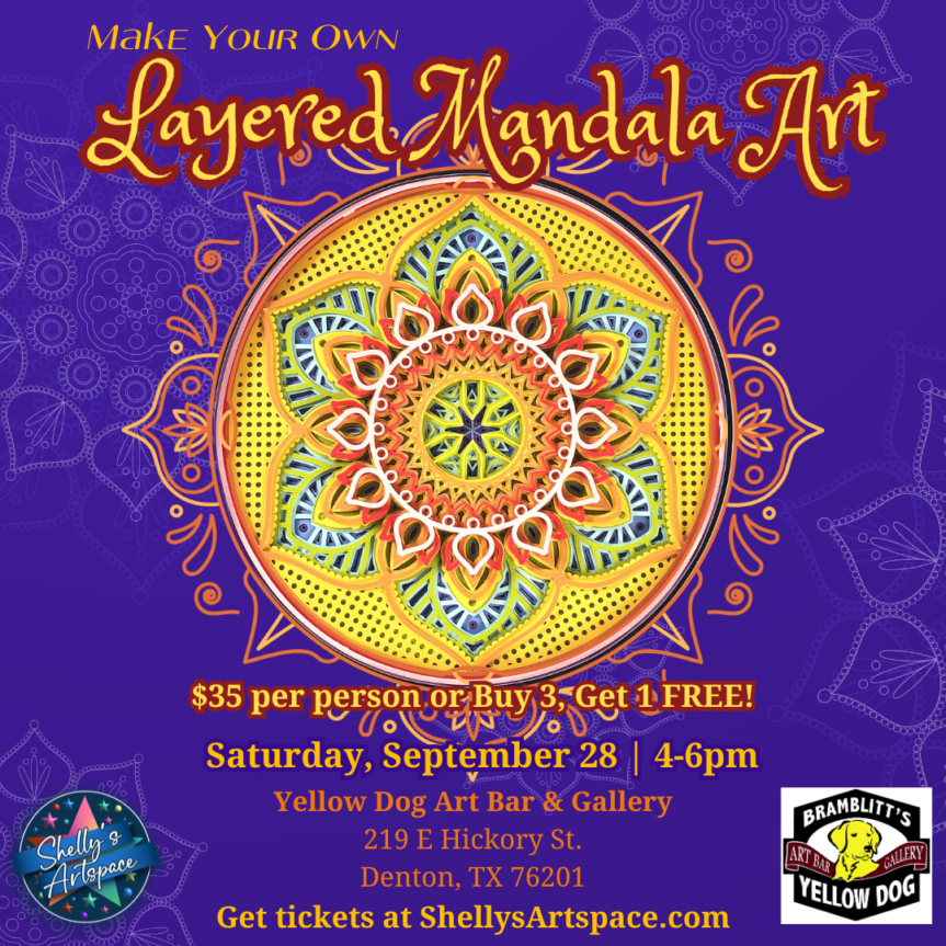 Make Your Own Layered Mandala