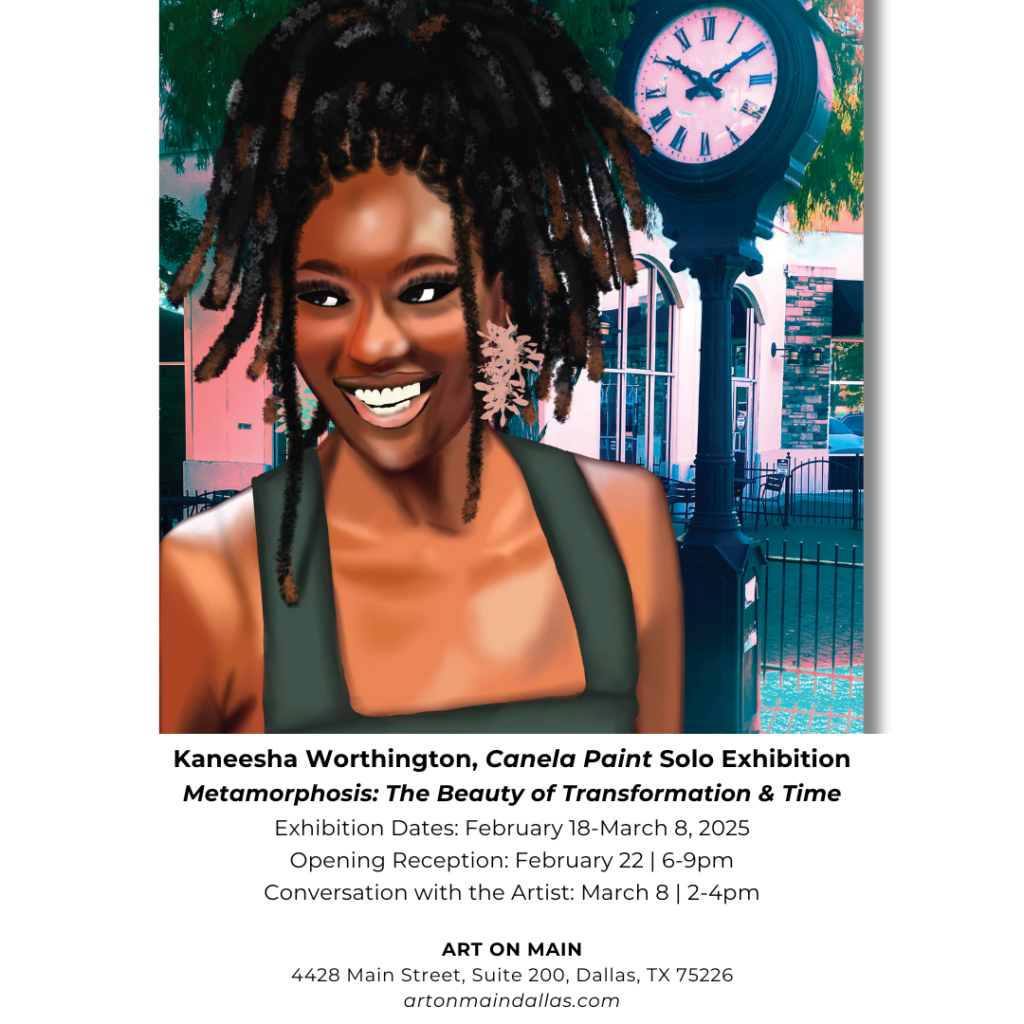 Kaneesha Worthington, “Canela Paint” Solo Exhibition